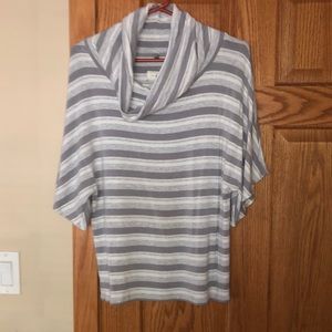 Cowl neck tunic by Lou and Grey. M.